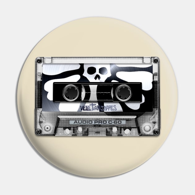 Venetian Snares Cassette Pin by Big Tees