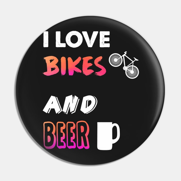 I love bikes and beer Pin by captainmood