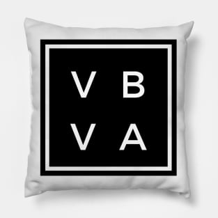 VBVA Virginia Beach Virginia Design by CoVA Tennis Pillow