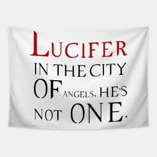 Lucifer, In the city of angels Tapestry