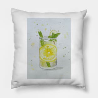 Glass of lemonade Pillow