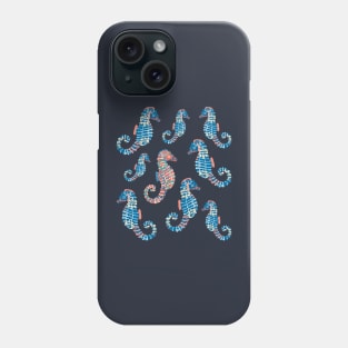 Seahorses Coral Pattern Phone Case