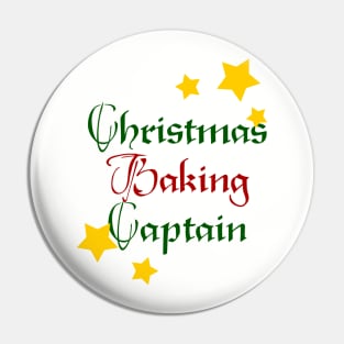 Xmas Baking Captain Pin