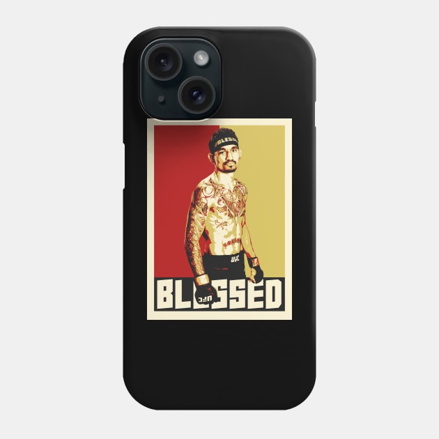 Max Holloway Pop Art Style Phone Case by mia_me