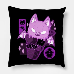 Bat Cream Pillow