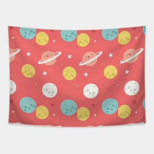 Space Star Pattern Art Design Tapestry