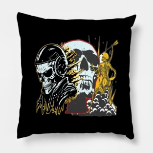 Current Mood, Funny Halloween Party,Happy Halloween Day,Funny Spooky Vibes, Funny Pumpkin Gift Pillow