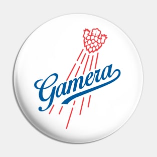 GAMERA - Baseball style Pin