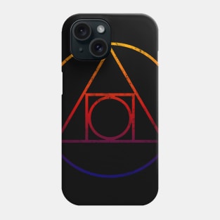 philosopher stone rainbow Phone Case