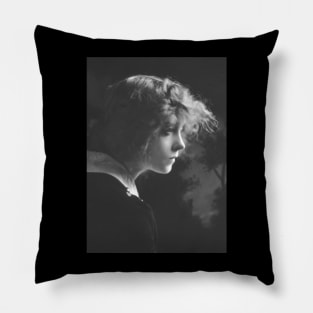 Silent Siren Lillian Gish Pillow