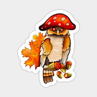 Autumn owl Magnet