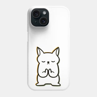 Meditating Dog Phone Case