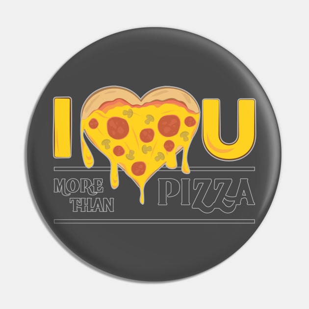 Pizza Love Pin by moose_cooletti