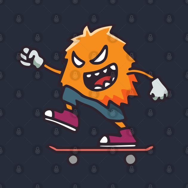 This Monster is Skateboarding by bhirawa2468