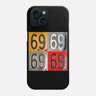 69 X 4 Phone Case