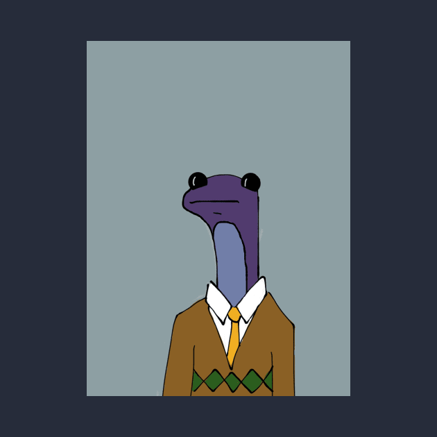 Office Newt by PruneyToons