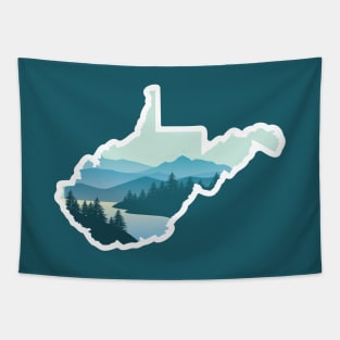 Blue Ridge Mountains West Virginia Landscape Tapestry