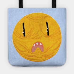 Terrified / in Shock Emoji Tote