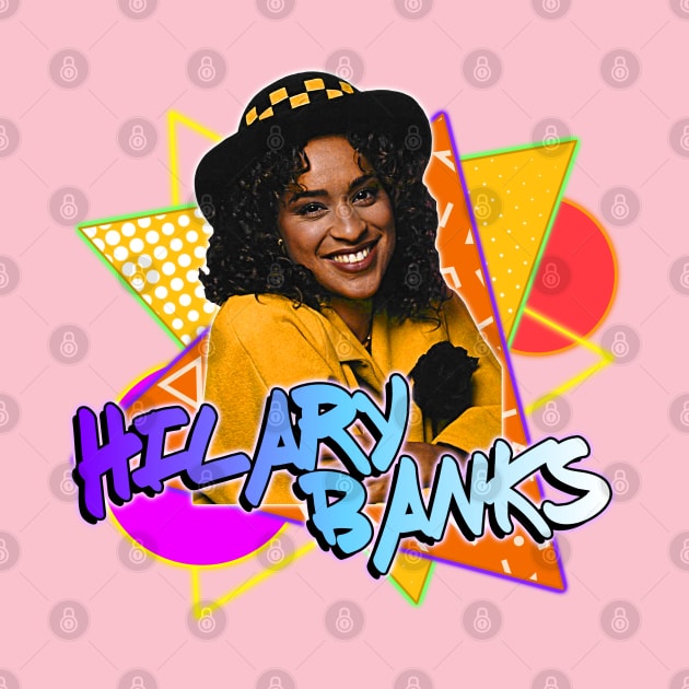 Hilary Banks // Fresh Prince Retro 90s FanArt by darklordpug