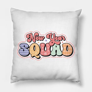 New Year Squad Pillow