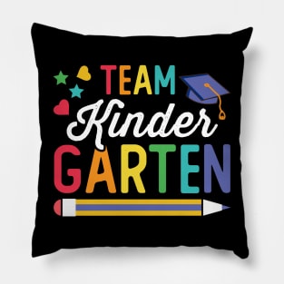 Team Kindergarten Preschool Student Squad Pillow