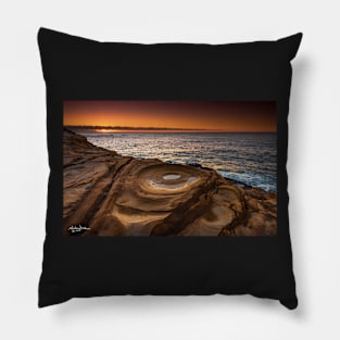 Putty Beach Sunrise Pillow