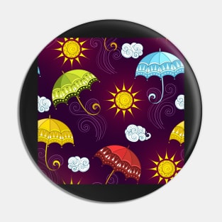 Fairytale Weather Forecast Print Pin