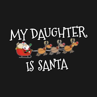 Matching family Christmas outfit Daughter T-Shirt