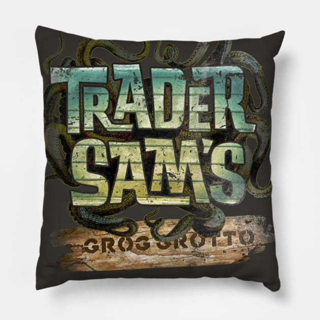 Trader Sam's Grog Grotto Pillow by The Dept. Of Citrus