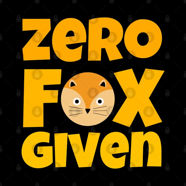 Zero Fox Given by ricricswert