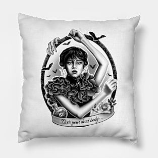 Wednesday Adams Pillow