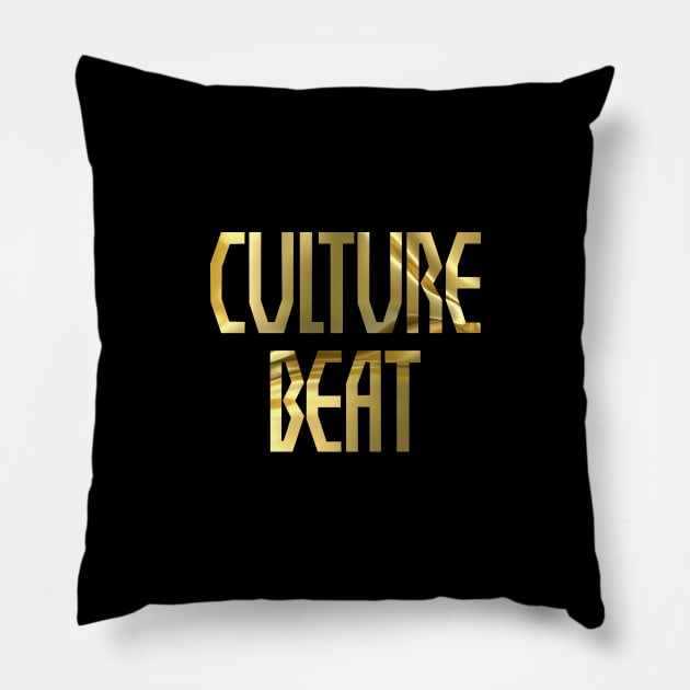 Culture beat - dance 90s collector Pillow by BACK TO THE 90´S