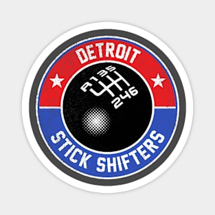 Detroit Stick Shifters Magnet