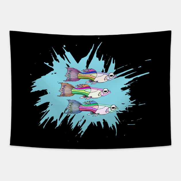 Freshwater fish of the characin family Tapestry by Explore The Tropics