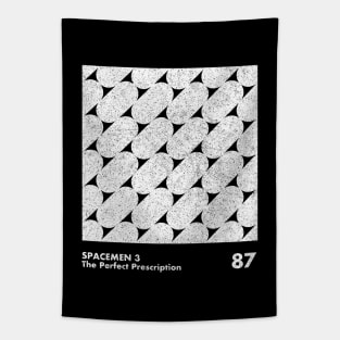 The Perfect Prescription / Spacemen 3 / Minimalistic Design Artwork Tapestry