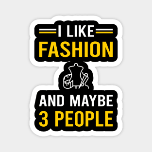 3 People Fashion Magnet