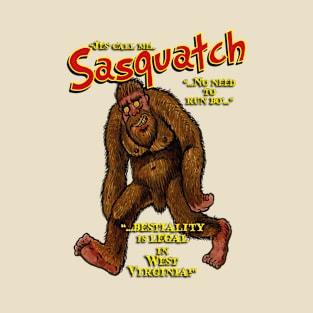 SASQUATCH ALONE T-Shirt