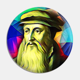 John Knox Colourful Portrait | John Knox Artwork 7 Pin