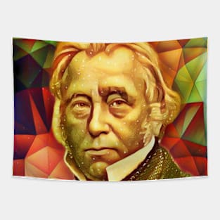 Thomas Babington Macaulay Snow Portrait | Thomas Babington Macaulay Artwork 15 Tapestry