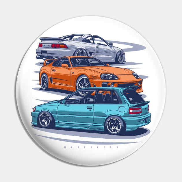 Starlet, supra, mr2 Pin by Markaryan