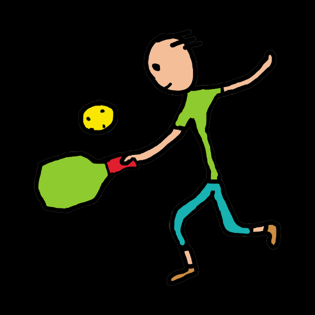 Pickleball by Mark Ewbie