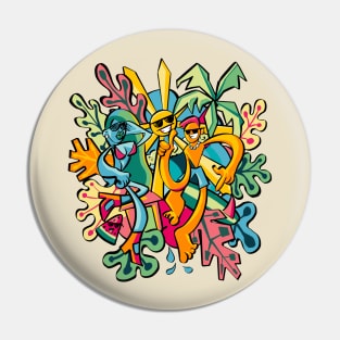 Kings & Queens of Summer Pin