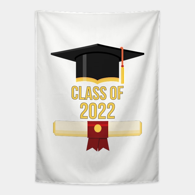 Senior Class High School Tee For Him Or Her College Tapestry by SpaceManSpaceLand