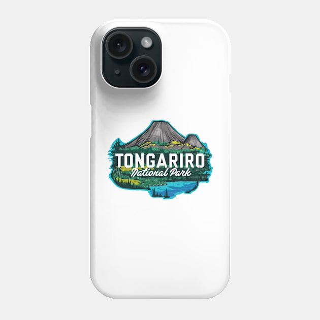 Tongariro National Park New Zealand Phone Case by Perspektiva