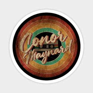 Conor Maynard Vintage Circle Art Magnet