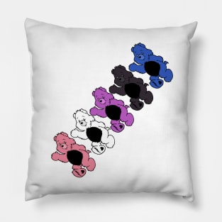 Genderfluid Bears Pillow