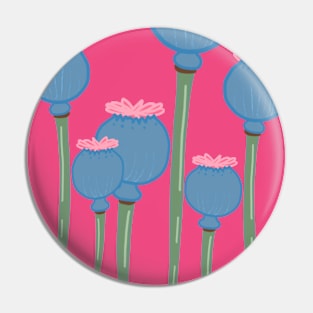 poppy flower Pin