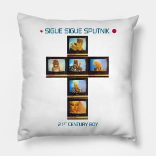 Sigue Sigue Sputnik - 21st Century Boy Pillow