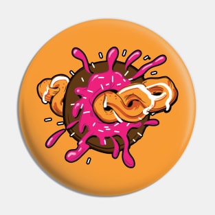 Donuts Together Pin