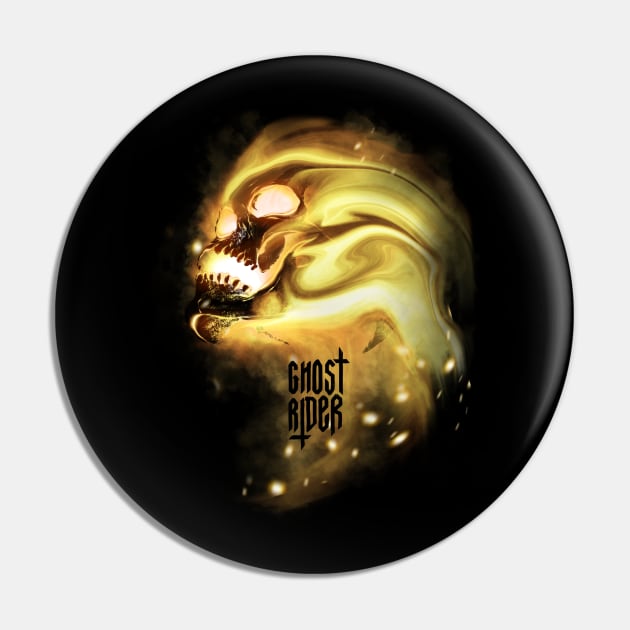 Ghost Rider/ scull in a fire! Pin by Kotolevskiy